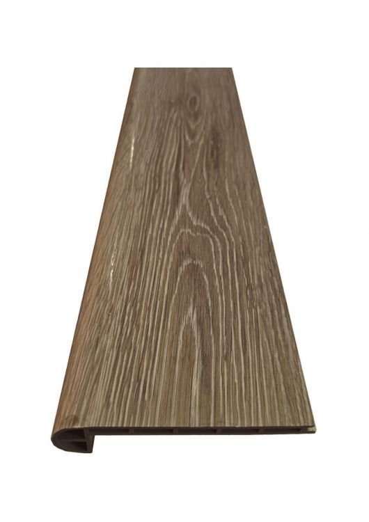 SPC Diamond Rich Oak Walnut Stair Nose Round 4.5 x 95